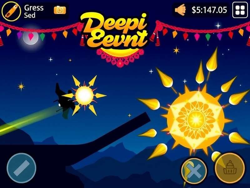 Desi Deep Blue Dash Diwali Event